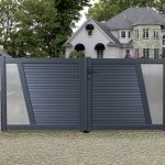 portail extérieur pvc